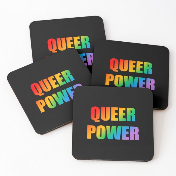 Item preview, Queer Power   pride month designed and sold by Inspirationmotivation.