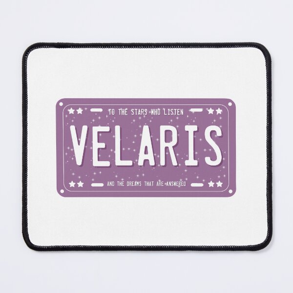 Item preview, ACOTAR Velaris License Plate designed and sold by baranskini.