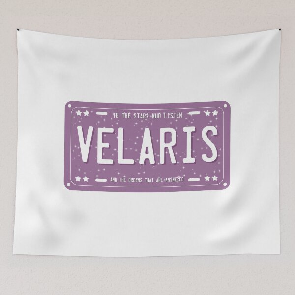 Item preview, ACOTAR Velaris License Plate  designed and sold by baranskini.