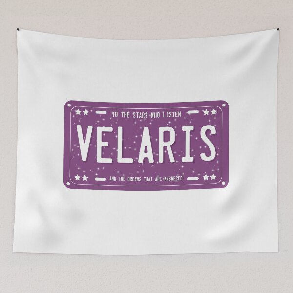 Item preview, ACOTAR Velaris License Plate  designed and sold by baranskini.