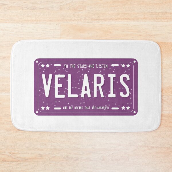 Item preview, ACOTAR Velaris License Plate  designed and sold by baranskini.