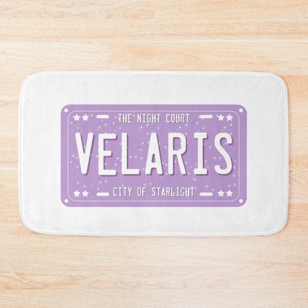 Item preview, ACOTAR Velaris City of Starlight License Plate  designed and sold by baranskini.