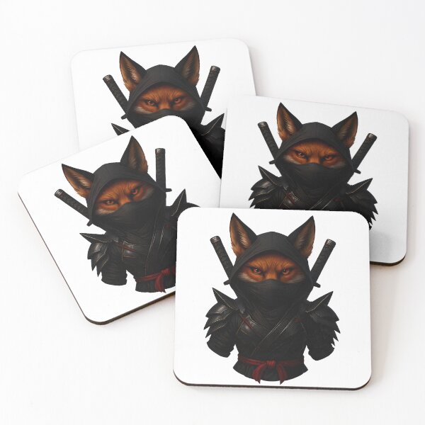 Item preview, Fox Ninja – Shadow Warrior of the Wild designed and sold by WolfPixelRo.