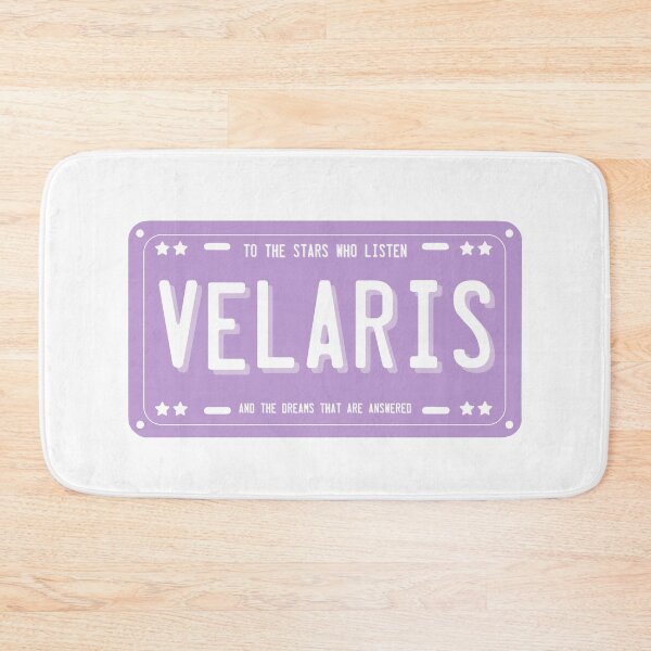 Item preview, ACOTAR Velaris License Plate  designed and sold by baranskini.