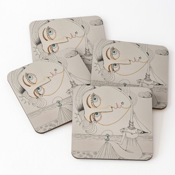 Item preview, Woman at the sea designed and sold by Risunkite.