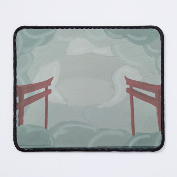 Item preview, Torii gate cloud scene designed and sold by DoomedDoodles.