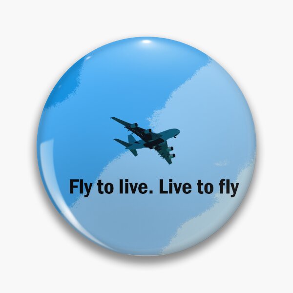 Item preview, fly to live, live to fly designed and sold by ThalyArt.