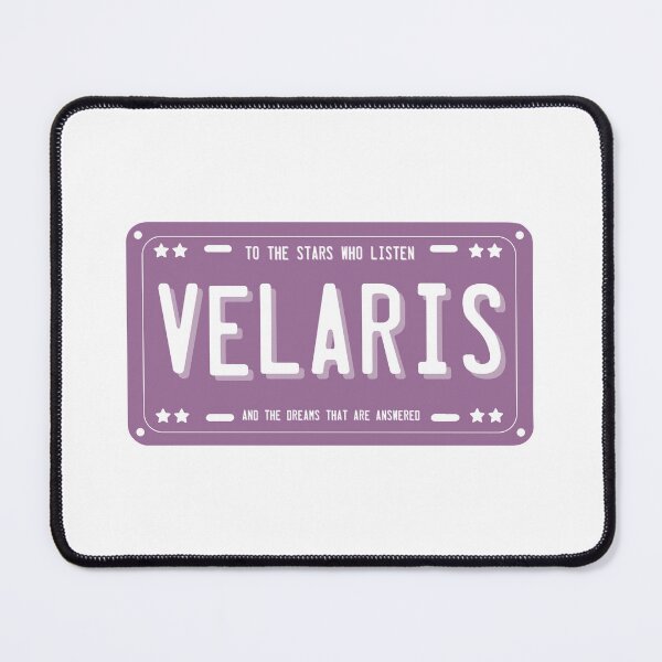 Item preview, ACOTAR Velaris License Plate designed and sold by baranskini.
