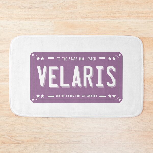 Item preview, ACOTAR Velaris License Plate  designed and sold by baranskini.