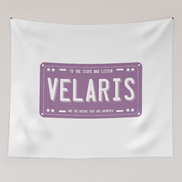 Item preview, ACOTAR Velaris License Plate  designed and sold by baranskini.