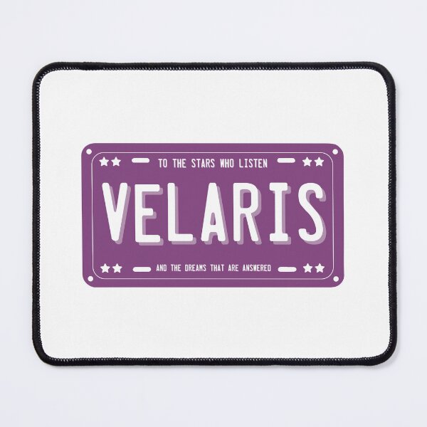 Item preview, ACOTAR Velaris License Plate designed and sold by baranskini.