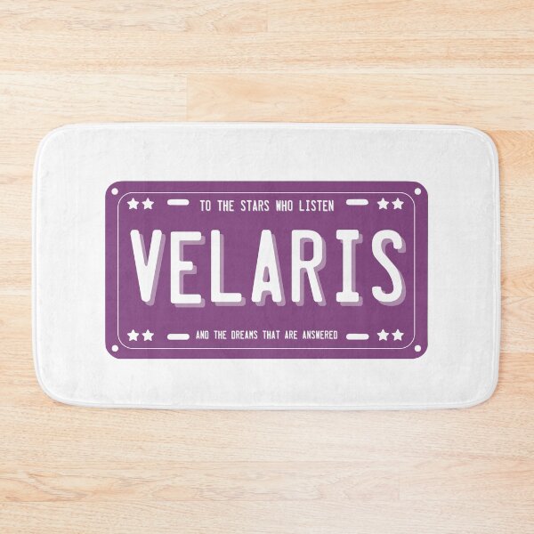 Item preview, ACOTAR Velaris License Plate  designed and sold by baranskini.