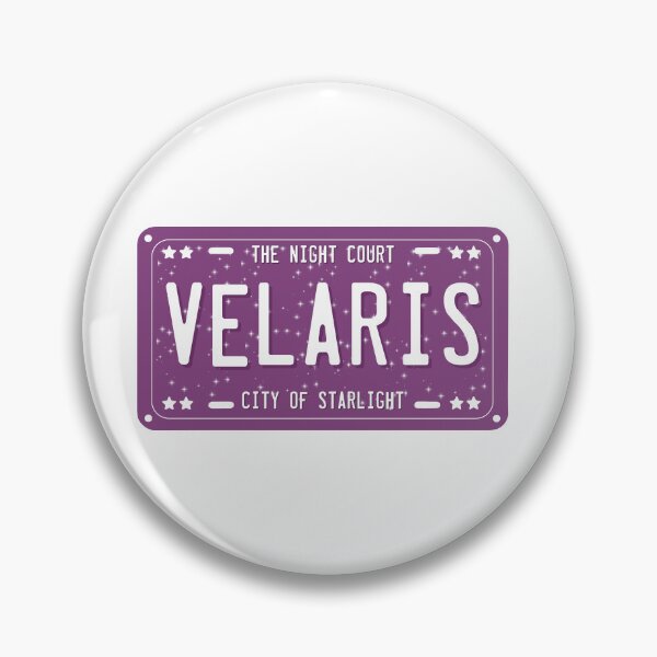 Item preview, ACOTAR Velaris City of Starlight License Plate  designed and sold by baranskini.