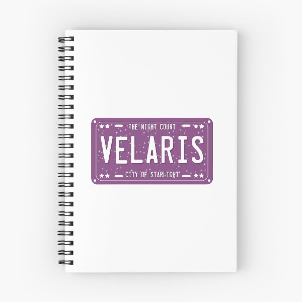 Item preview, ACOTAR Velaris City of Starlight License Plate  designed and sold by baranskini.