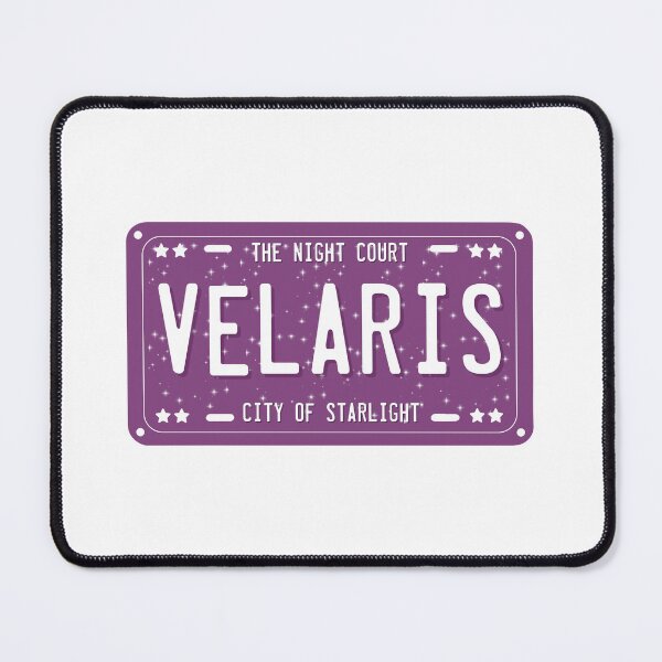 Item preview, ACOTAR Velaris City of Starlight License Plate designed and sold by baranskini.