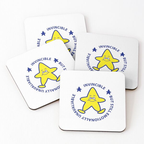 Item preview, Invincible Star – Retro Video Game Meme Sticker designed and sold by hoggylorente.