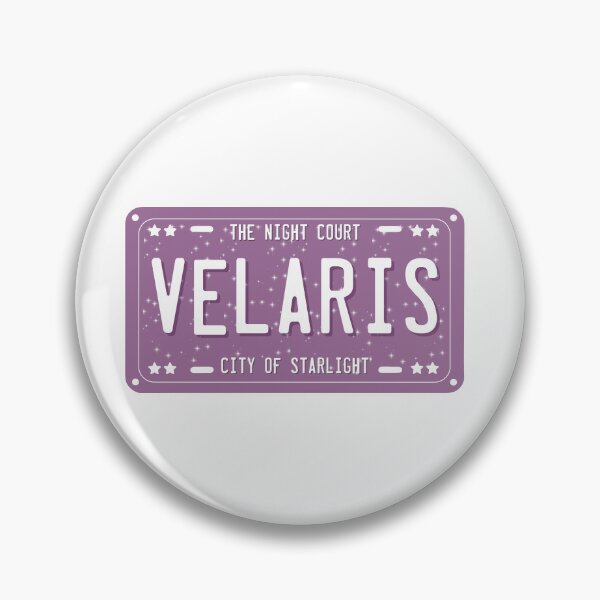 Item preview, ACOTAR Velaris City of Starlight License Plate  designed and sold by baranskini.