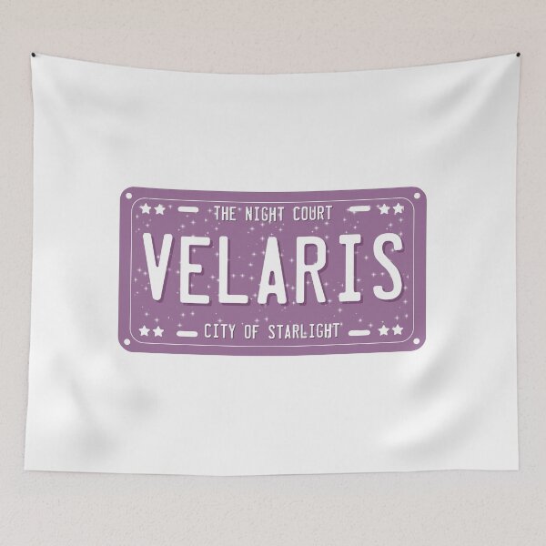 Item preview, ACOTAR Velaris City of Starlight License Plate  designed and sold by baranskini.