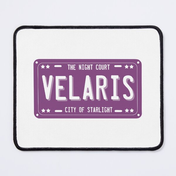 Item preview, ACOTAR Velaris City of Starlight License Plate designed and sold by baranskini.