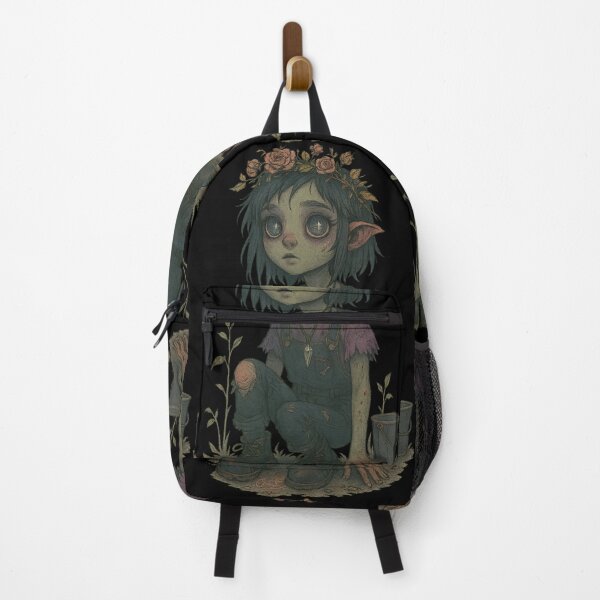 Item preview, Rot in Bloom – Gothic Garden Zombie Girl Art designed and sold by Soft rot studio.