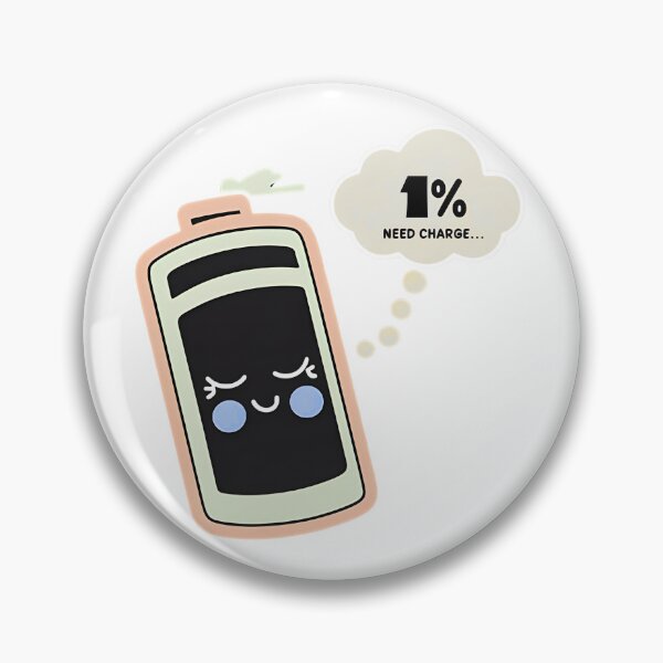 Item preview, Charging Needed – Funny Low Battery  designed and sold by PeteLawliiet.