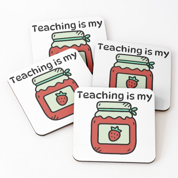 Item preview, Teaching is my jam designed and sold by HeyBadgett.