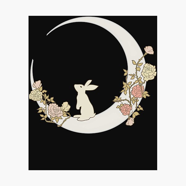 Artikel-Vorschau von Moon Rabbit, designt und verkauft von schemmruskt.
