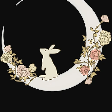 Artwork thumbnail, Moon Rabbit by schemmruskt