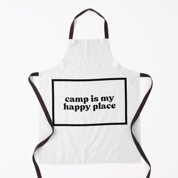 Item preview, camp is my happy place  designed and sold by CharmStudio.