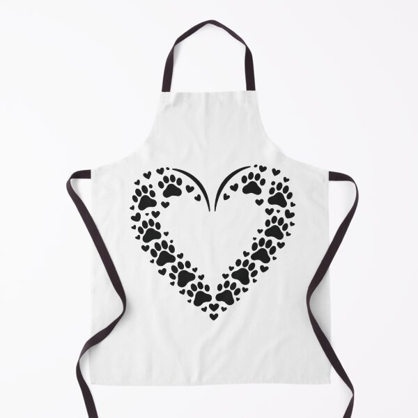 Item preview, Paw Print Heart designed and sold by ArtframeAnimals.