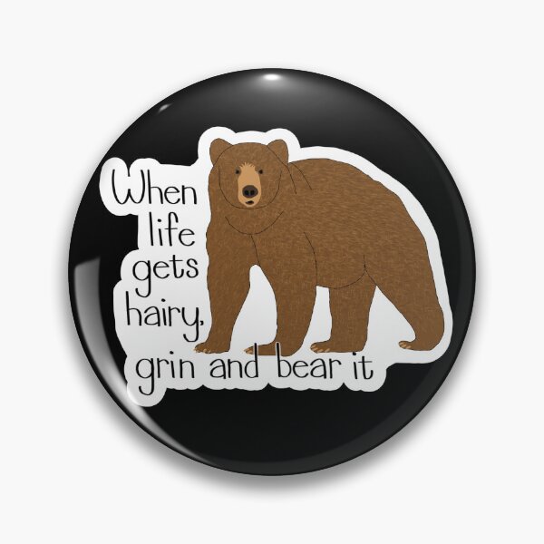Item preview, Grin and bear it  designed and sold by emilieasven.
