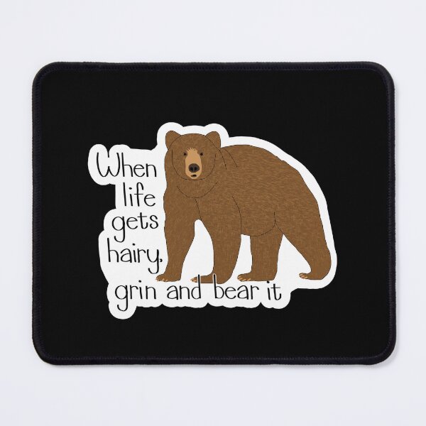 Item preview, Grin and bear it designed and sold by emilieasven.