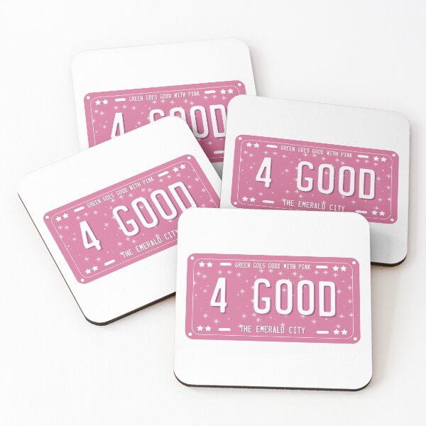 Item preview, Wicked 4 Good License Plate PINK designed and sold by baranskini.