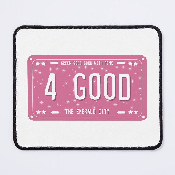 Item preview, Wicked 4 Good License Plate PINK designed and sold by baranskini.