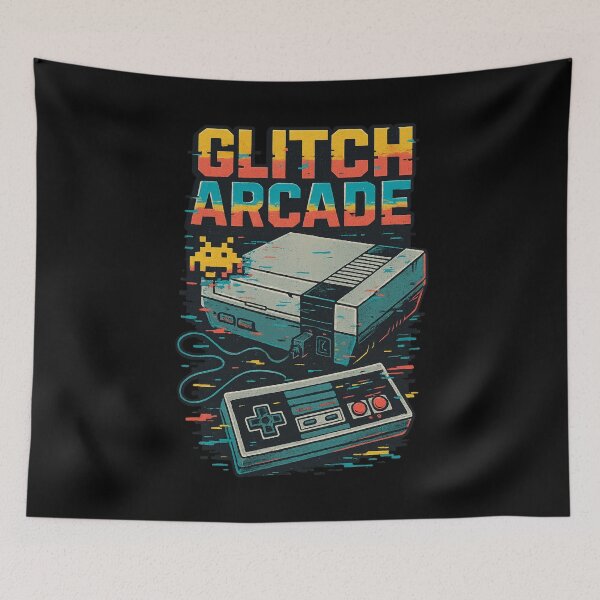 Item preview, Glitch Arcade designed and sold by Design_Your_Day.