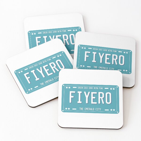 Item preview, Fiyero License Plate designed and sold by baranskini.