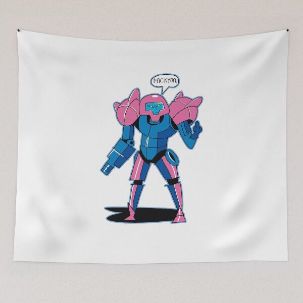 Item preview,  Space Suit – Retro Mech Video Game Meme designed and sold by hoggylorente.