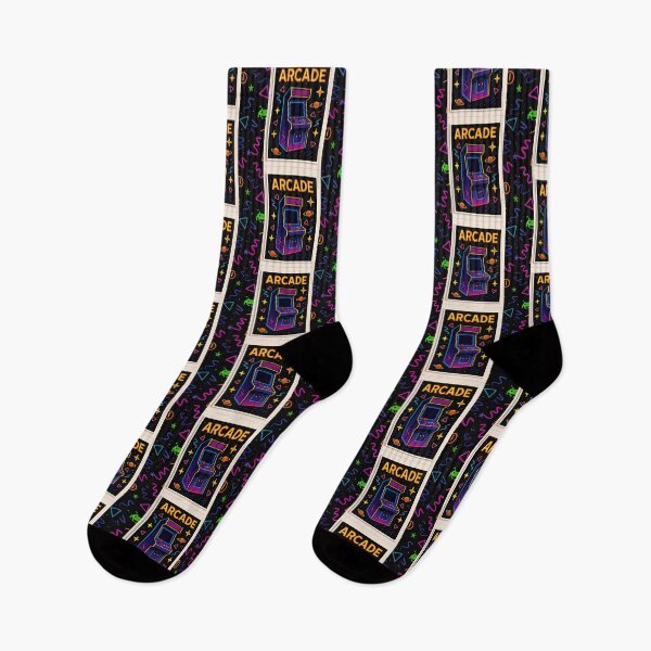 Item preview, Cosmic Arcade Vibes – Neon Retro Gaming Machine Poster Design designed and sold by ViNiPu.