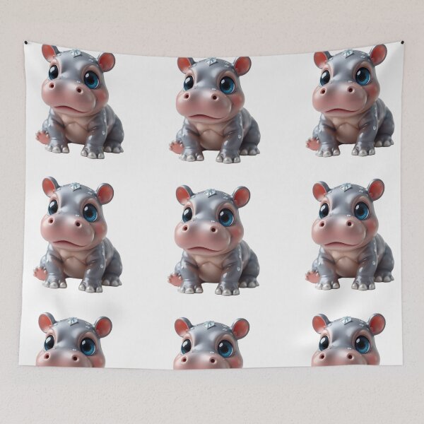 Item preview, Cute Hippo designed and sold by GarFaRa.