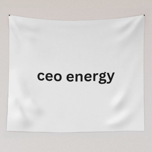 Item preview, CEO Energy Bold Empowerment Sticker designed and sold by ha11e11.