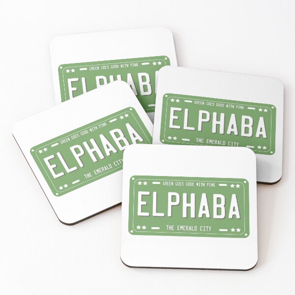 Item preview, Elphaba License Plate designed and sold by baranskini.