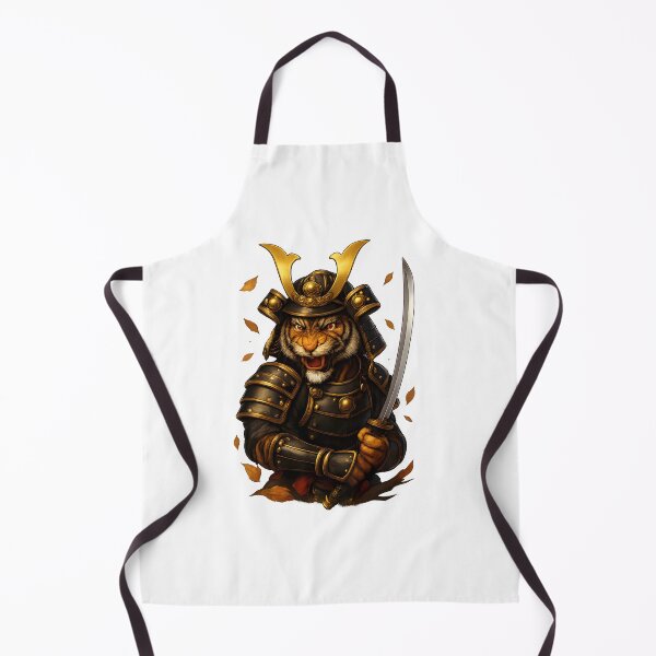 Item preview, Shogun Tiger – Golden Samurai Beast designed and sold by WolfPixelRo.