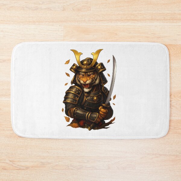 Item preview, Shogun Tiger – Golden Samurai Beast designed and sold by WolfPixelRo.
