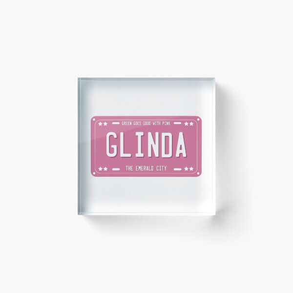 Item preview, Glinda License Plate designed and sold by baranskini.