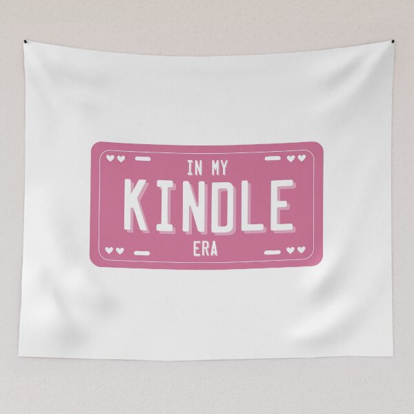 Item preview, In my KINDLE era License Plate  designed and sold by baranskini.