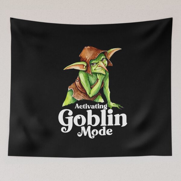 Item preview, Activating Goblin Mode designed and sold by Vintage Designs +.
