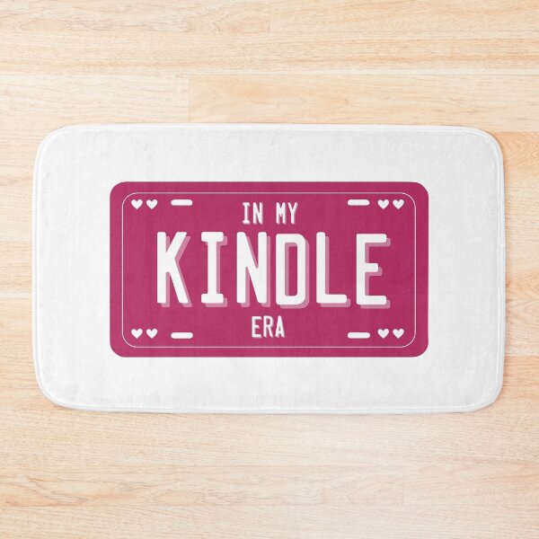 Item preview, In my KINDLE era License Plate  designed and sold by baranskini.