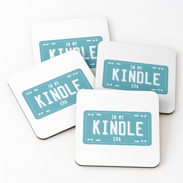 Item preview, In my KINDLE era License Plate  designed and sold by baranskini.