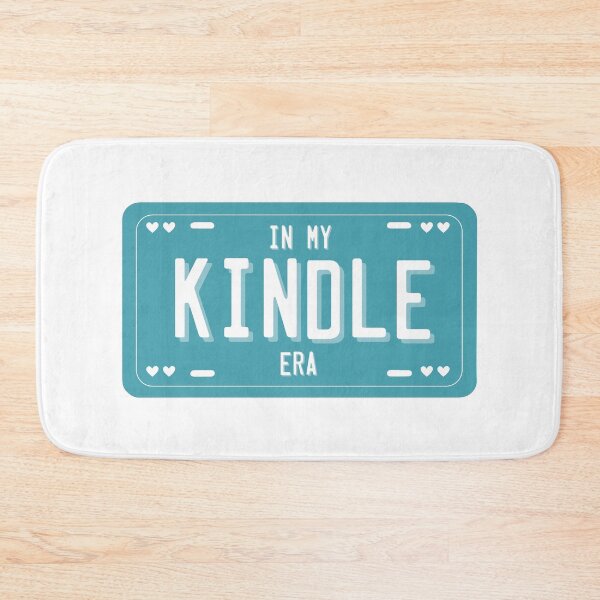 Item preview, In my KINDLE era License Plate  designed and sold by baranskini.