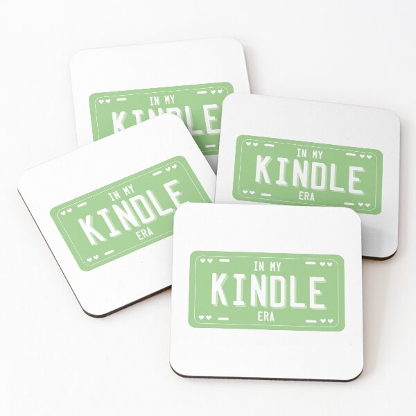 Item preview, In my KINDLE era License Plate  designed and sold by baranskini.